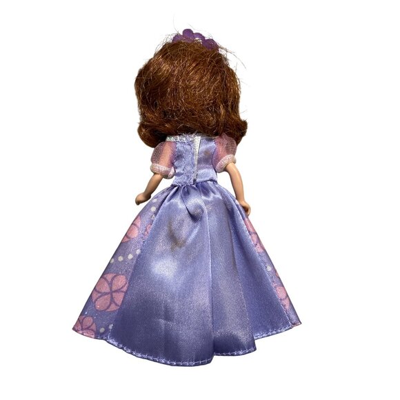 Sofia The First Mini Princess Doll In Purple Dress By Mattel 2012 - Picture 4 of 8
